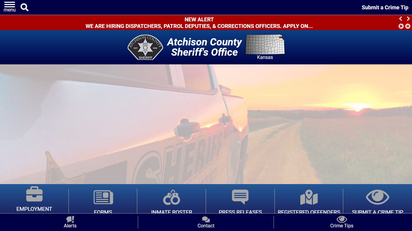 Inmate Roster - Current Inmates - Atchison County Kansas Sheriff's Office